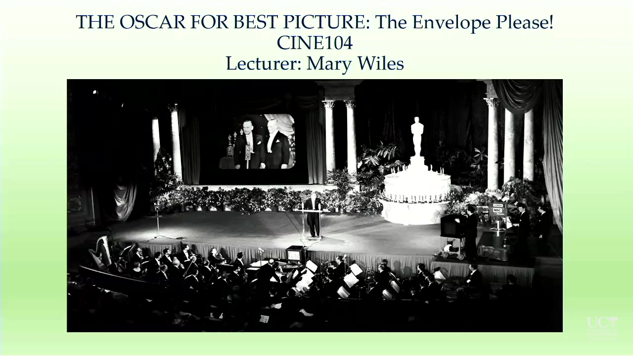 The Oscar For Best Picture