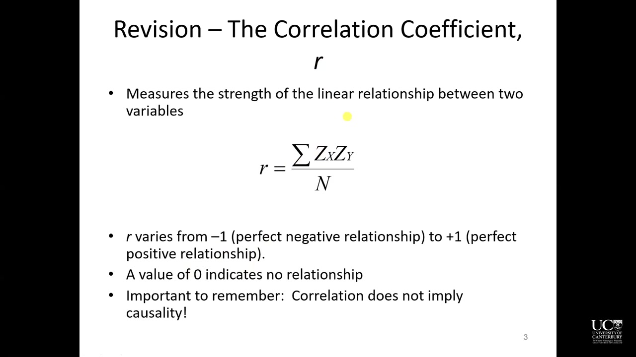 Lecture 05 - Bivariate Regression